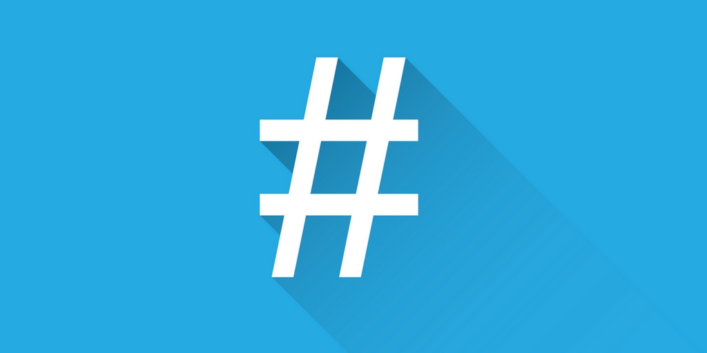 social media hashtags