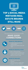 Top 3 Social Media Mistakes Real Estate Brands Still Make